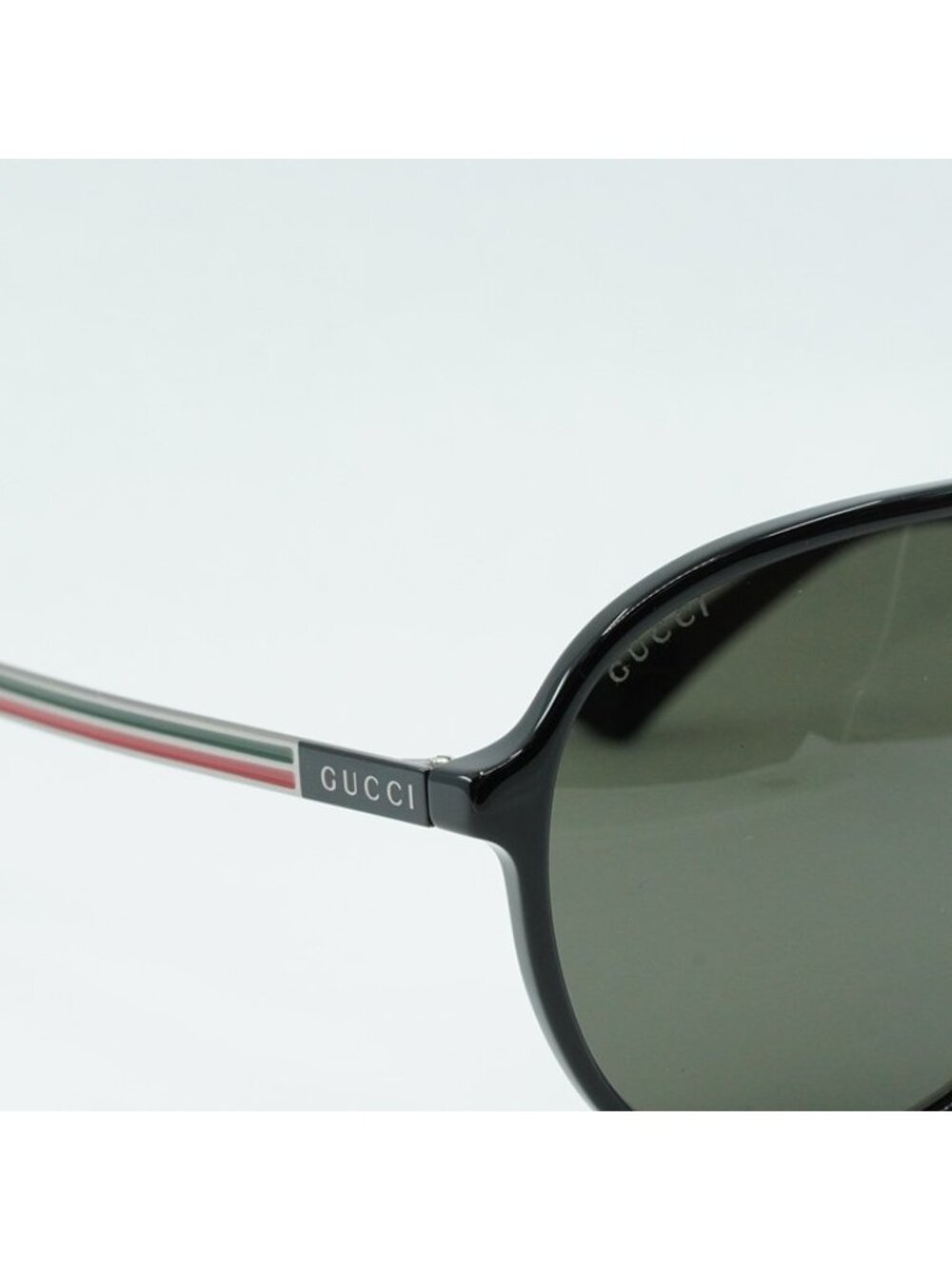 Gucci GG0829SA 001 Men Sunglasses Black Aviator Frame, Grey Lenses - Picture 2 of 12